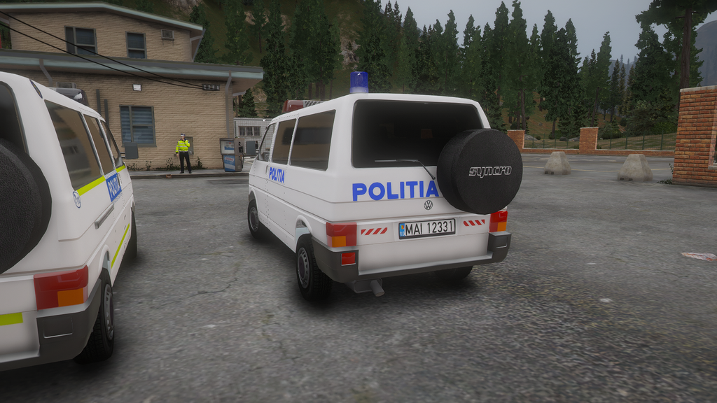 Volkswagen T4 Politia Design Vecchio & Nuovo per GTA 5 — 3