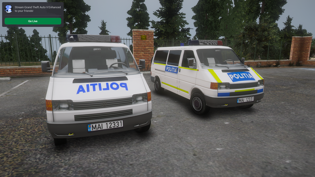 Volkswagen T4 Politia Design Vecchio & Nuovo per GTA 5 — 4