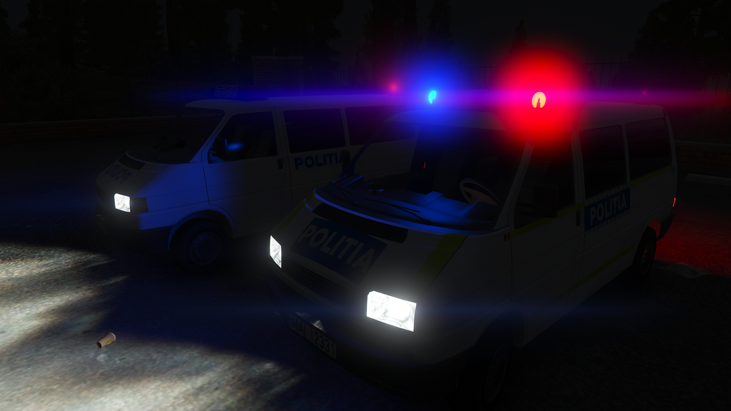 Volkswagen T4 Politia Design Vecchio & Nuovo per GTA 5 — 5