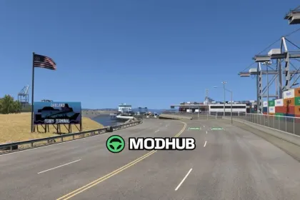Terminal dei traghetti West Coast v1.2 per ATS — 2
