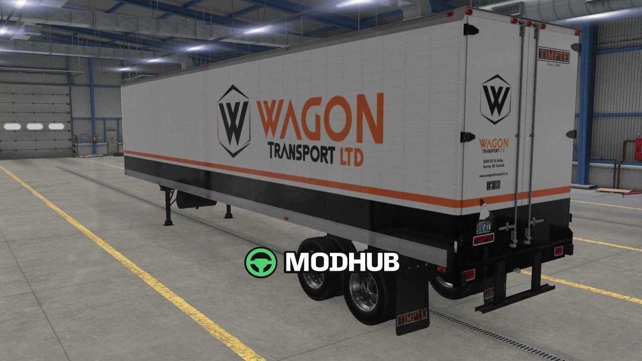 Pacchetto skin Wagon Transport LTD per Peterbilt 389 e Featherlite Nascar Hauler - ATS