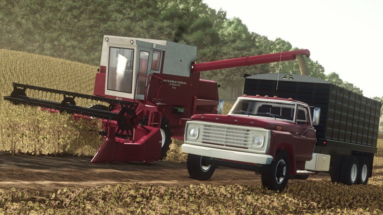 Legendary Combine International 915 for Farming Simulator 25 — Reliable Classic - Screenshots