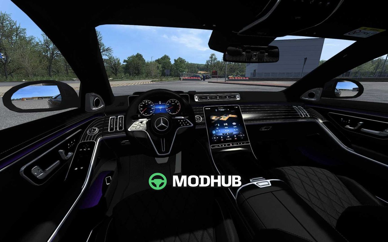 Mercedes-Benz W223 S-Class V2.5 voor ETS2