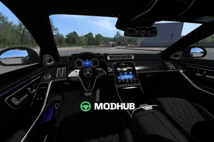 Mercedes-Benz W223 S-Class V2.5 voor ETS2 — 2