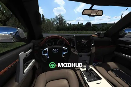 SUV Toyota Land Cruiser 200 2012 V2.6 per ETS2 — 2