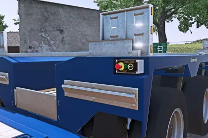 Ефективний Низькорамний Трал Goldhofer STZ-VP для Важкої Техніки у Farming Simulator 25 — 3