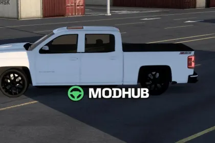 Verlaagde Chevrolet Silverado 2018 met 24-inch snowflake velgen voor ATS — 2