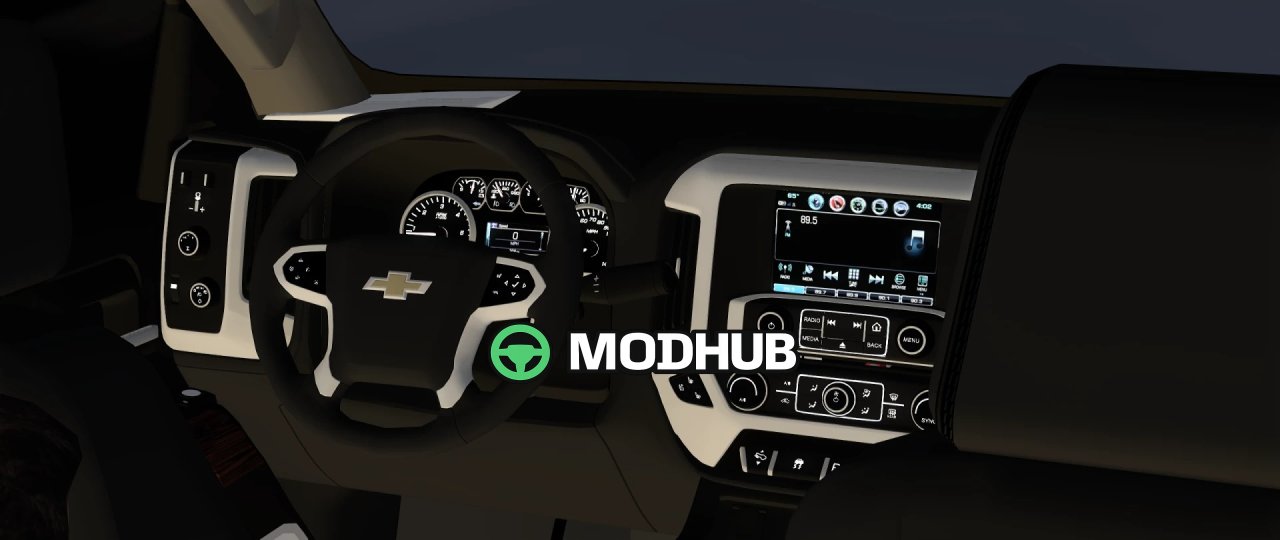 Verlaagde Chevrolet Silverado 2018 met 24-inch snowflake velgen voor ATS