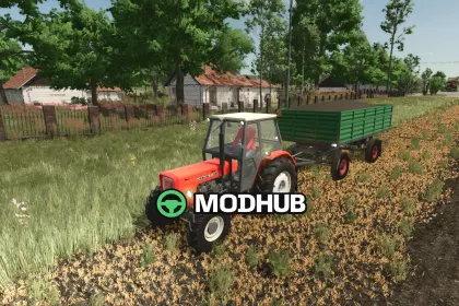 Мод на Причепи Autosan D для Фермер Симулятор 25