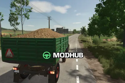 Мод на Причепи Autosan D для Фермер Симулятор 25