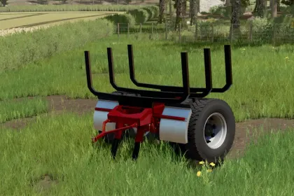 Ефективний Homemade Log Dolly — Візок для Колод з 3-точковим Кріпленням у FS25