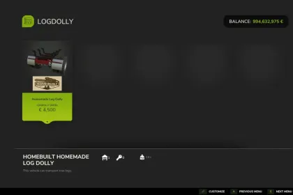 Ефективний Homemade Log Dolly — Візок для Колод з 3-точковим Кріпленням у FS25
