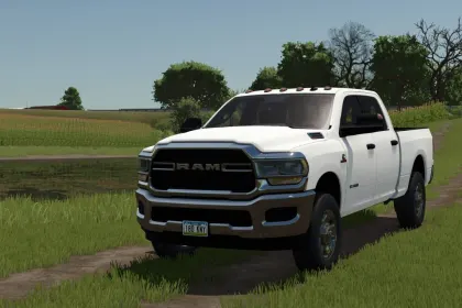 Ram 3500 Crew Cab Short Bed vrachtwagen voor Farming Simulator 25 — 2