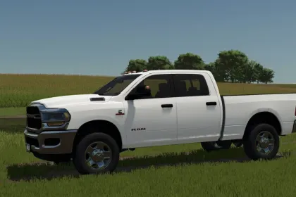 Ram 3500 Crew Cab Short Bed vrachtwagen voor Farming Simulator 25 — 3