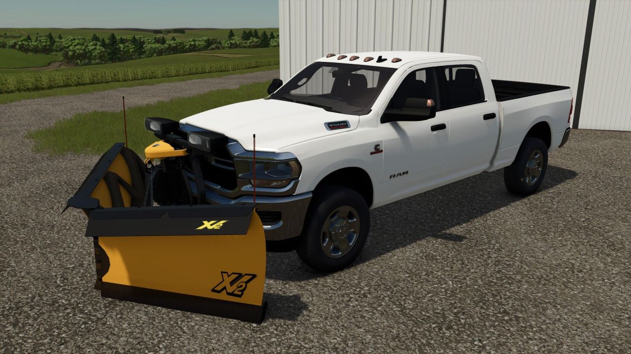 Ram 3500 Crew Cab Short Bed vrachtwagen voor Farming Simulator 25