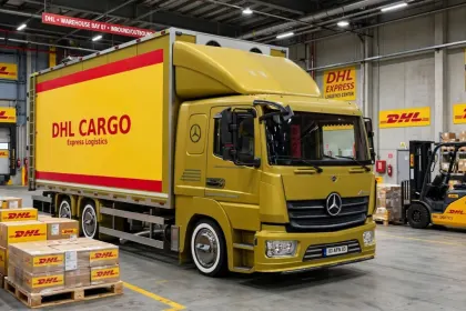 Camion Mercedes Benz Atego 823 Box per Farming Simulator 25 — 2