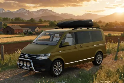 Volkswagen T6 2016 auto voor Farming Simulator 25 — 2
