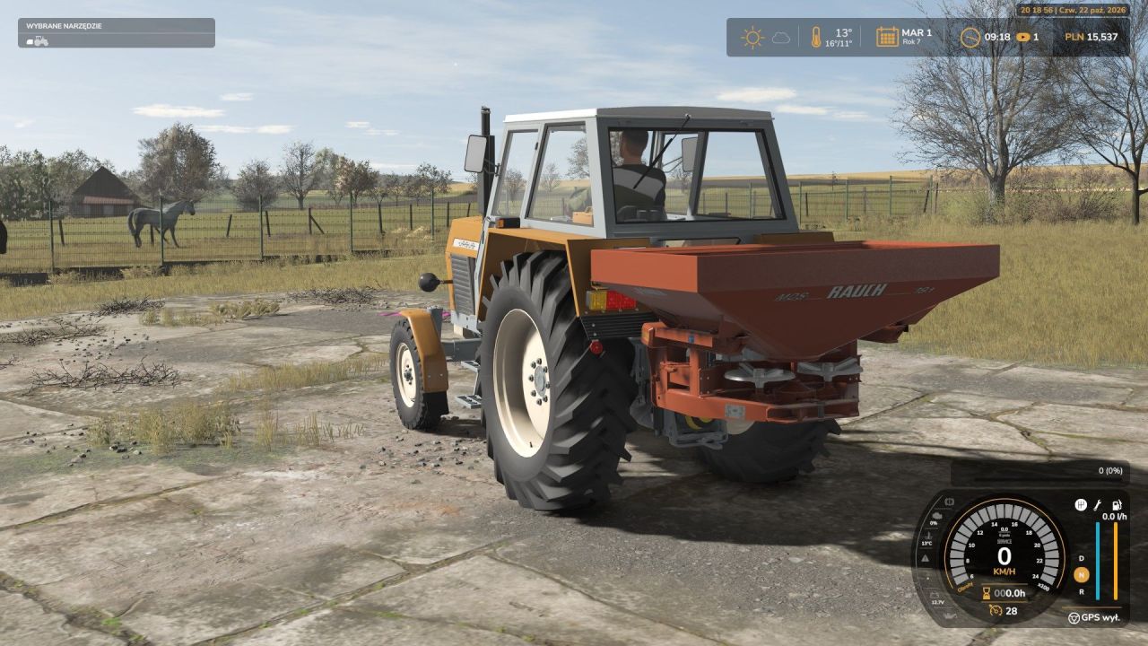 Kunstmeststrooier Rauch MDS 19.1 voor Farming Simulator 25