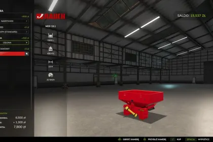 Kunstmeststrooier Rauch MDS 19.1 voor Farming Simulator 25 — 3