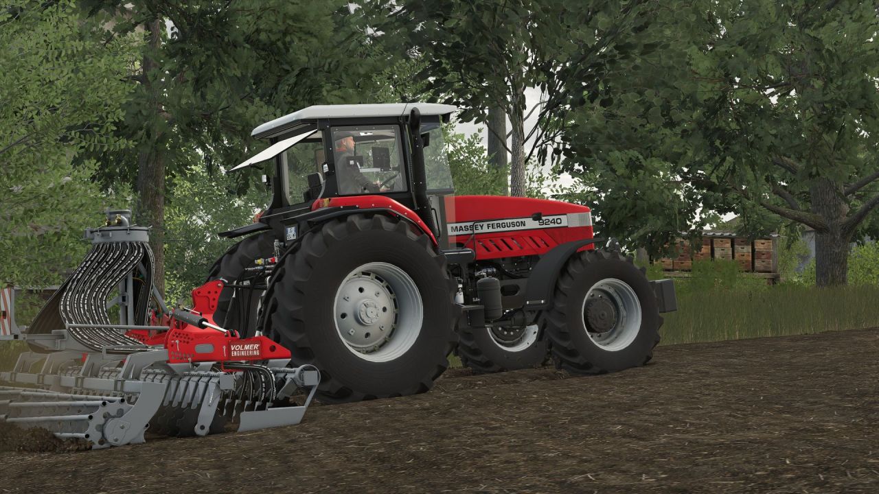 Massey Ferguson 9240-tractor voor Farming Simulator 25