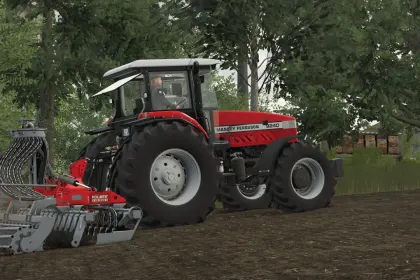 Massey Ferguson 9240-tractor voor Farming Simulator 25 — 2