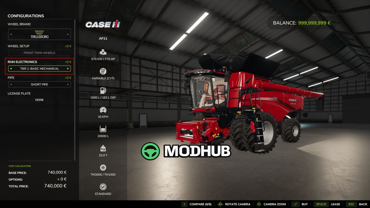 Script Realistic Harvesting V1.6.4.1 voor FS25