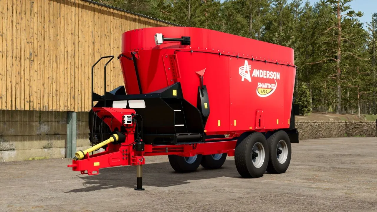 Ефективний Кормозмішувач Anderson A700 з Робочими Вагами для Farming Simulator 25