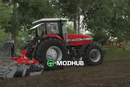 Trattore Massey Ferguson 9240 per FS25 — 2