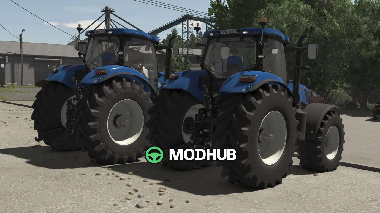 Trattore New Holland T7 Tier 4A V1.1 per FS25