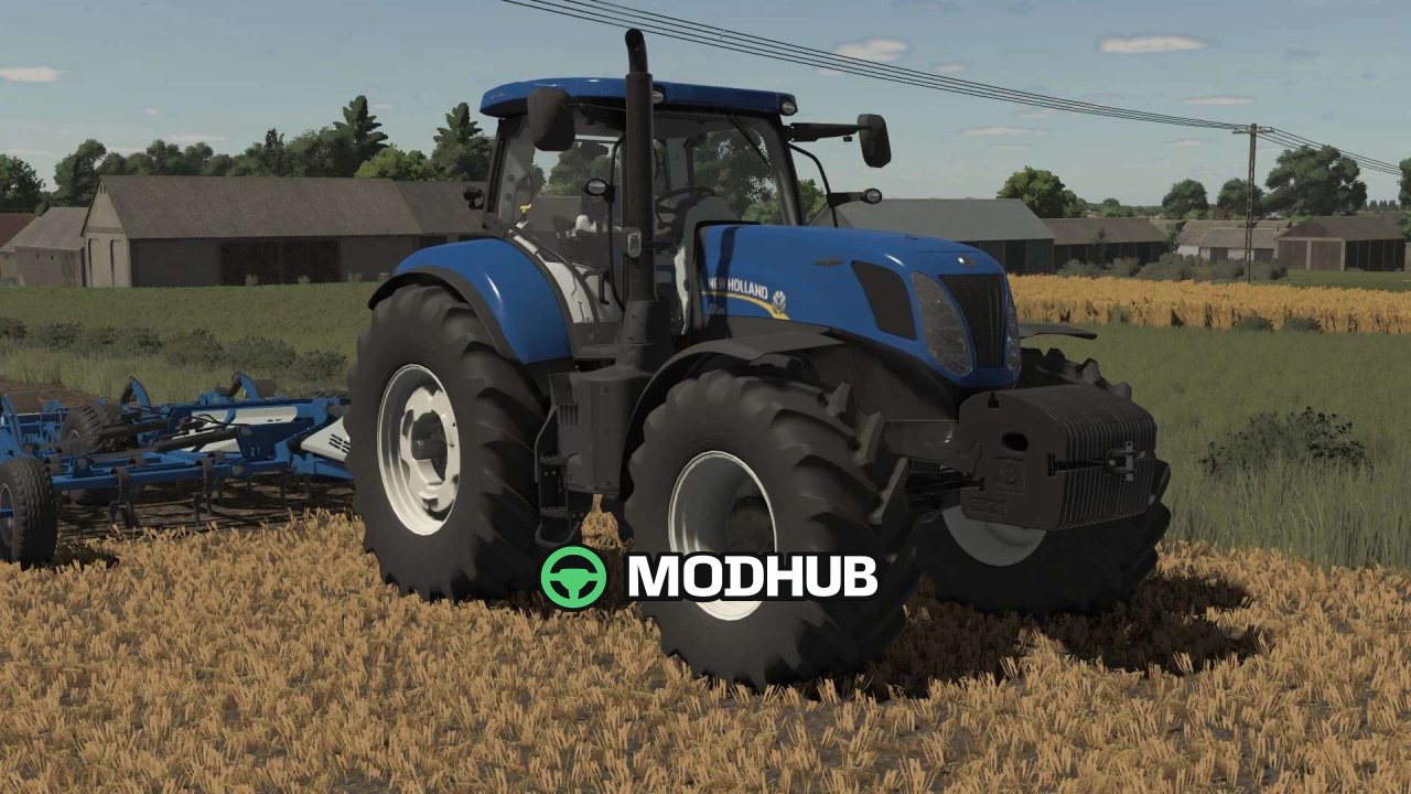 Trattore New Holland T7 Tier 4A V1.1 per FS25