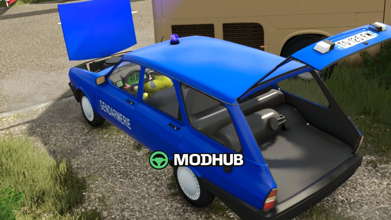 Auto Renault Toros Gendarmerie V1.0 per FS25