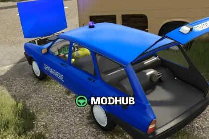 Auto Renault Toros Gendarmerie V1.0 per FS25 — 3