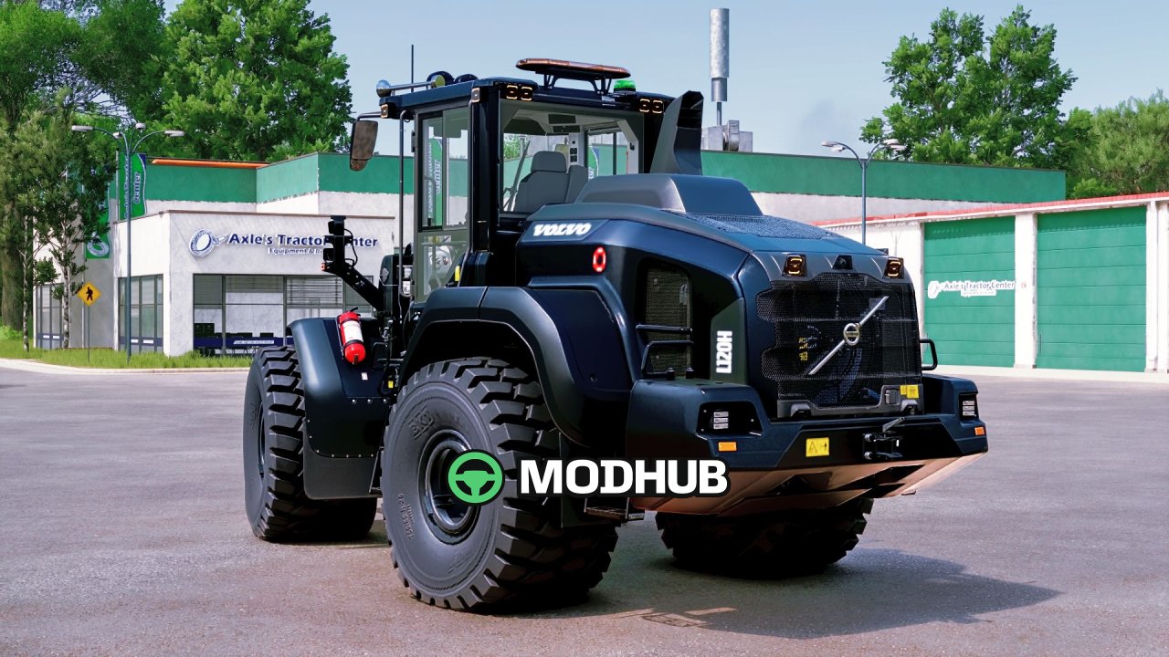 Pala gommata Volvo L120H Edit V1.1 per FS25