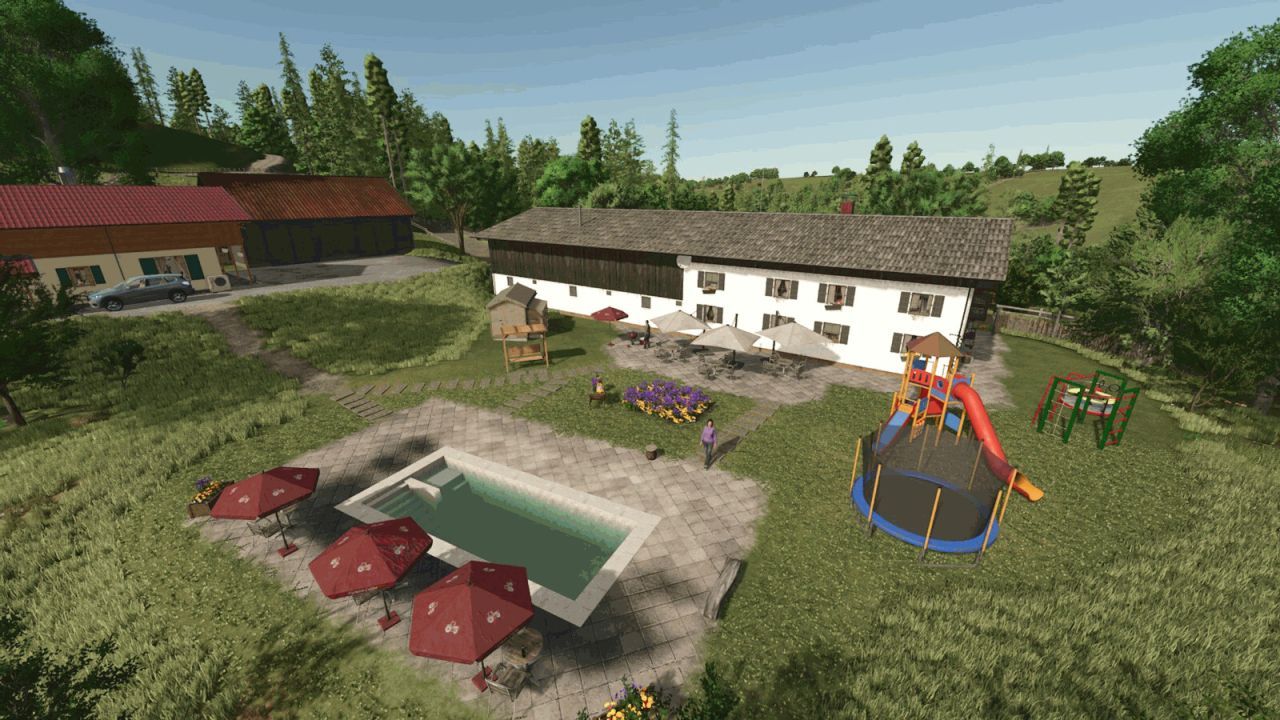 Mappa Oedberg sul Tegernsee per Farming Simulator 25