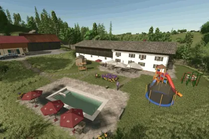 Mappa Oedberg sul Tegernsee per Farming Simulator 25 — 6