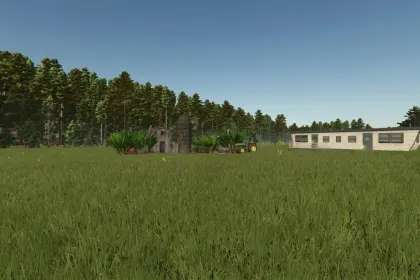 Atmospheric Homestead Map in No Mans Land Style for Farming Simulator 25 — 3