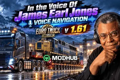 Voice Navigation – English Voice of James Earl Jones v1.0 for ETS2 ...