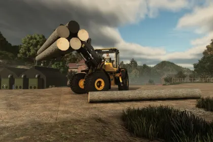 Effiziente Palettengabel mit Spannriemen für Lader in FS25 — 5