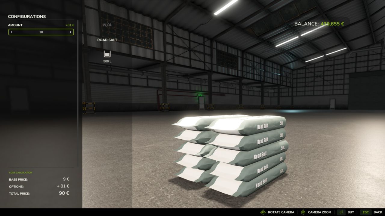 Premium Package Of Pallets And Bags for FS25 — Seeds, Fertilizers, Feed