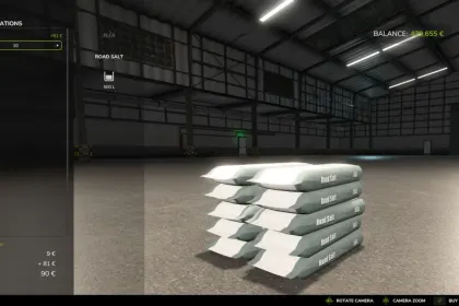 Преміум Пак Піддонів і Мішків Package Of Premium Pallets And Bags для FS25 — Насіння, Добрива, Корм