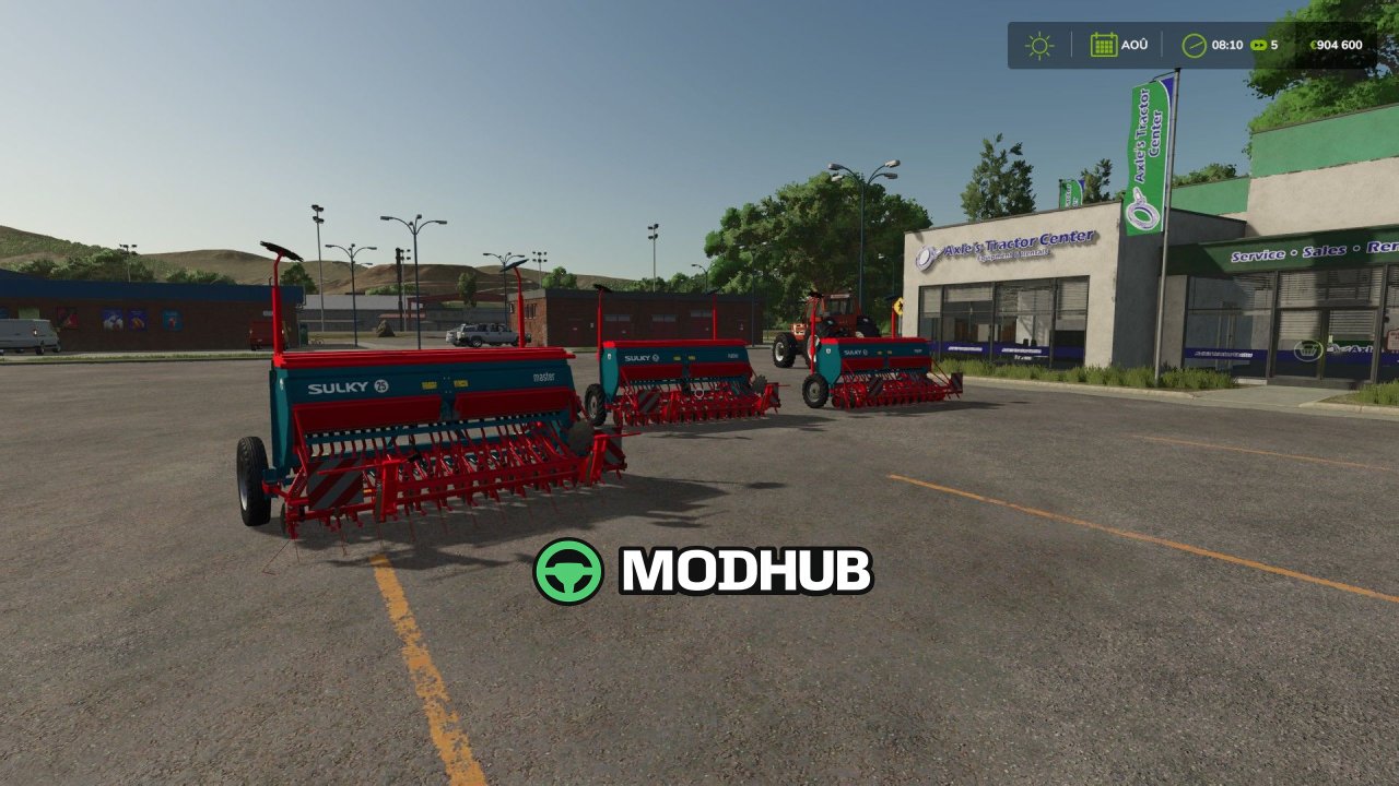 Sulky Master BETA 2 zaaimachine voor FS25