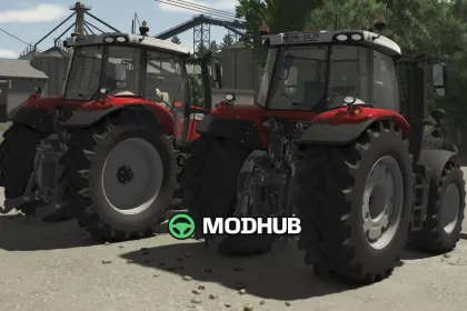Tractor Massey Ferguson 6700S V1.1 voor FS25 — 2