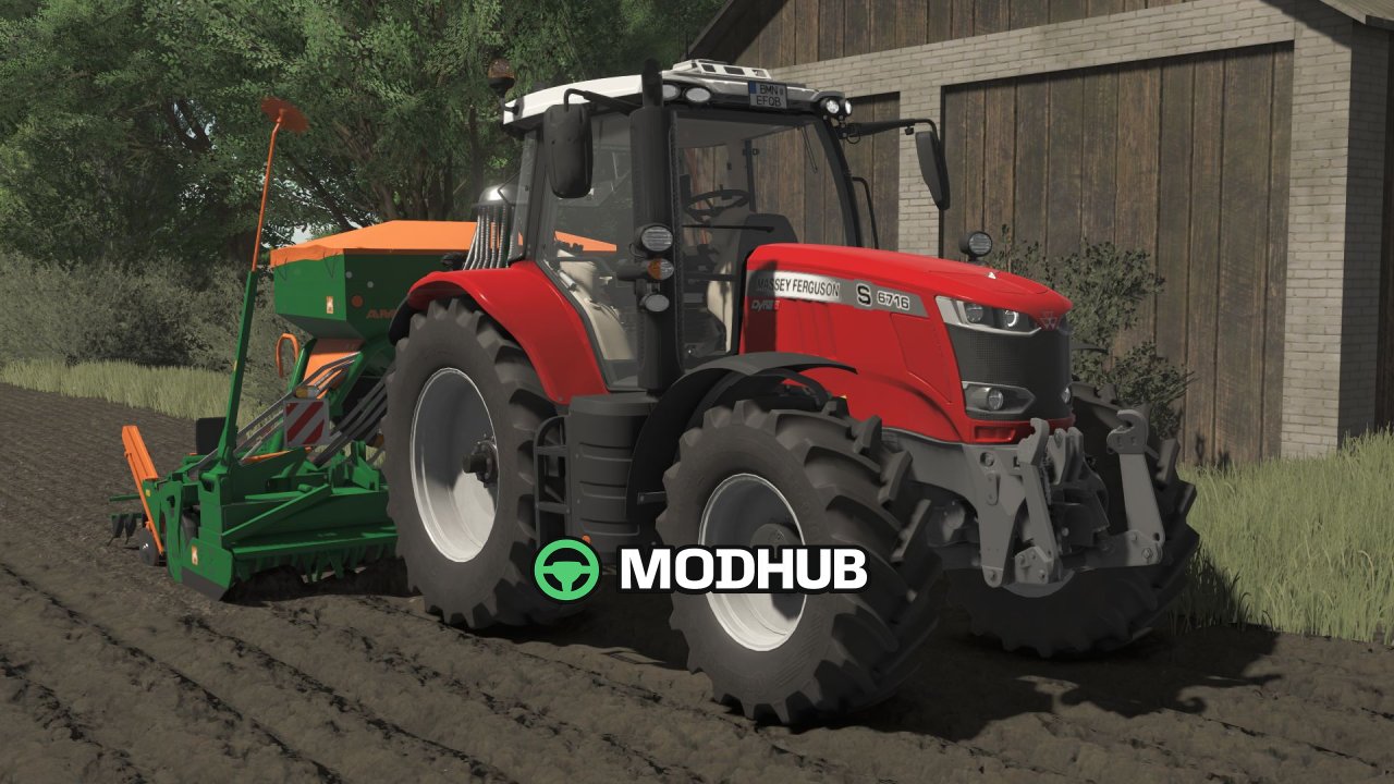 Tractor Massey Ferguson 6700S V1.1 voor FS25