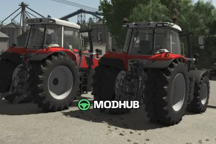 Massey Ferguson 7S V1.1 Tractor voor FS25 — 2