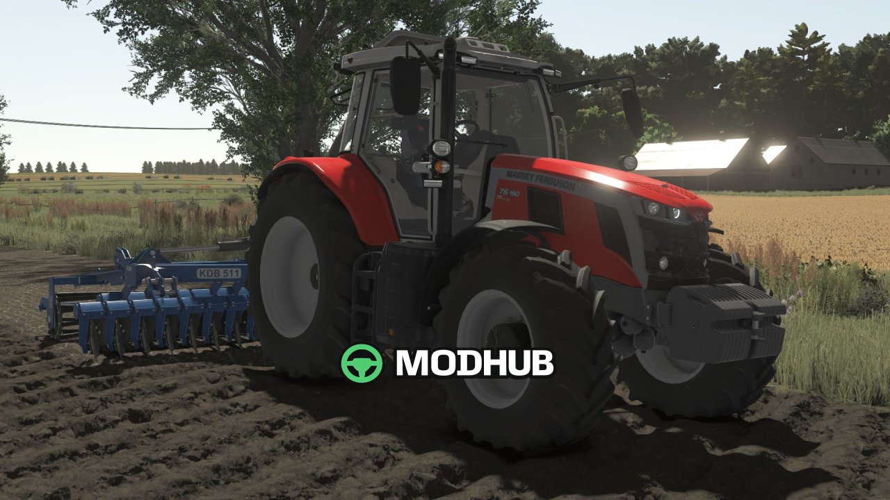 Massey Ferguson 7S V1.1 Tractor voor FS25