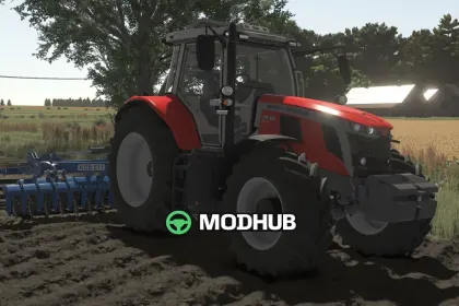 Massey Ferguson 7S V1.1 Tractor voor FS25 — 3