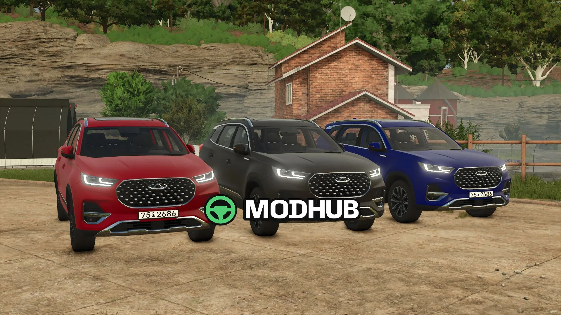 Mod für Chery 8 Pro Fahrzeuge für Farming Simulator 25