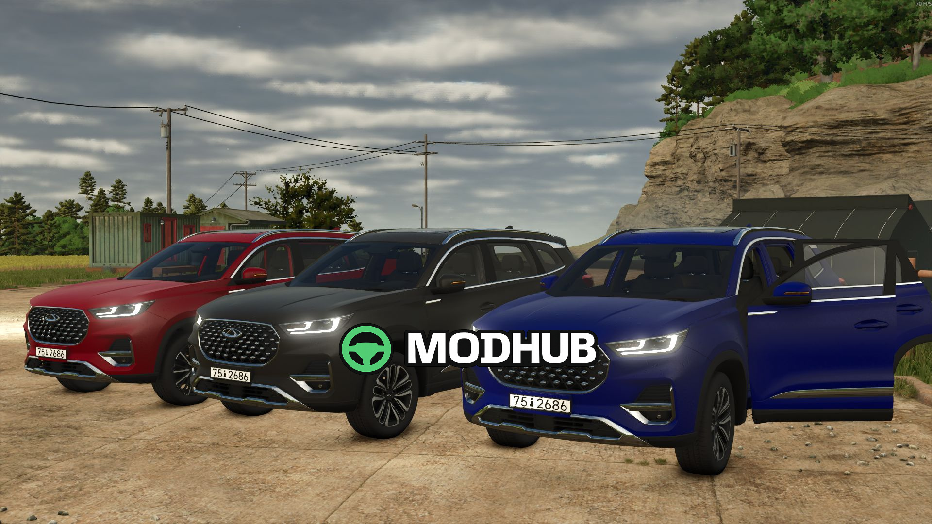 Mod na samochody Chery 8 Pro dla Farming Simulator 25 - Zrzuty ekranu