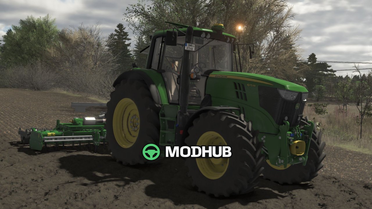John Deere 6170M V1.1 Tractor voor FS25