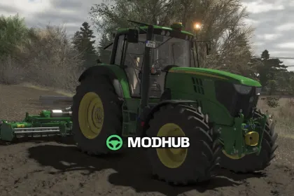 John Deere 6170M V1.1 Tractor voor FS25 — 2